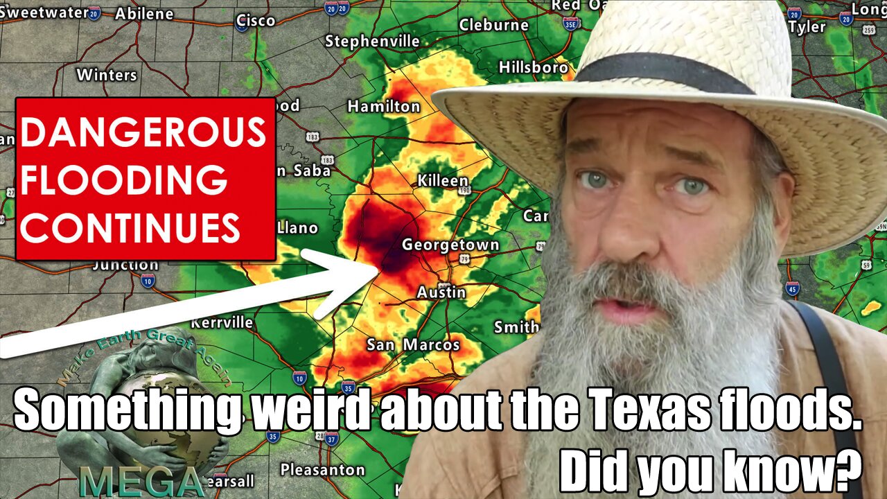 GLOBALIST CRIME SYNDICATE WEATHER WARFARE | Something weird about the Texas floods.. Did you know?