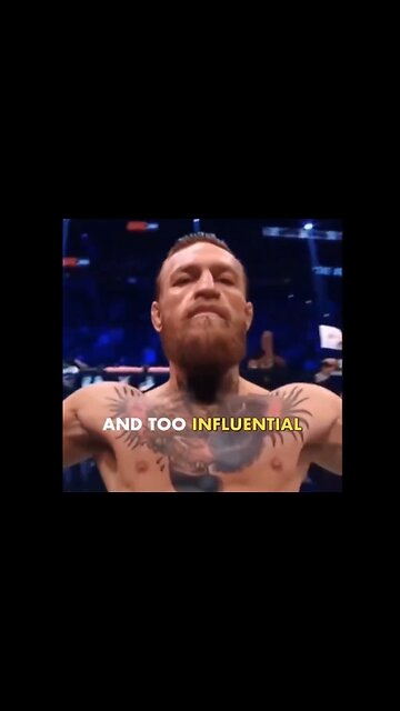 You can learn A LOT from the Conor McGregor's story.