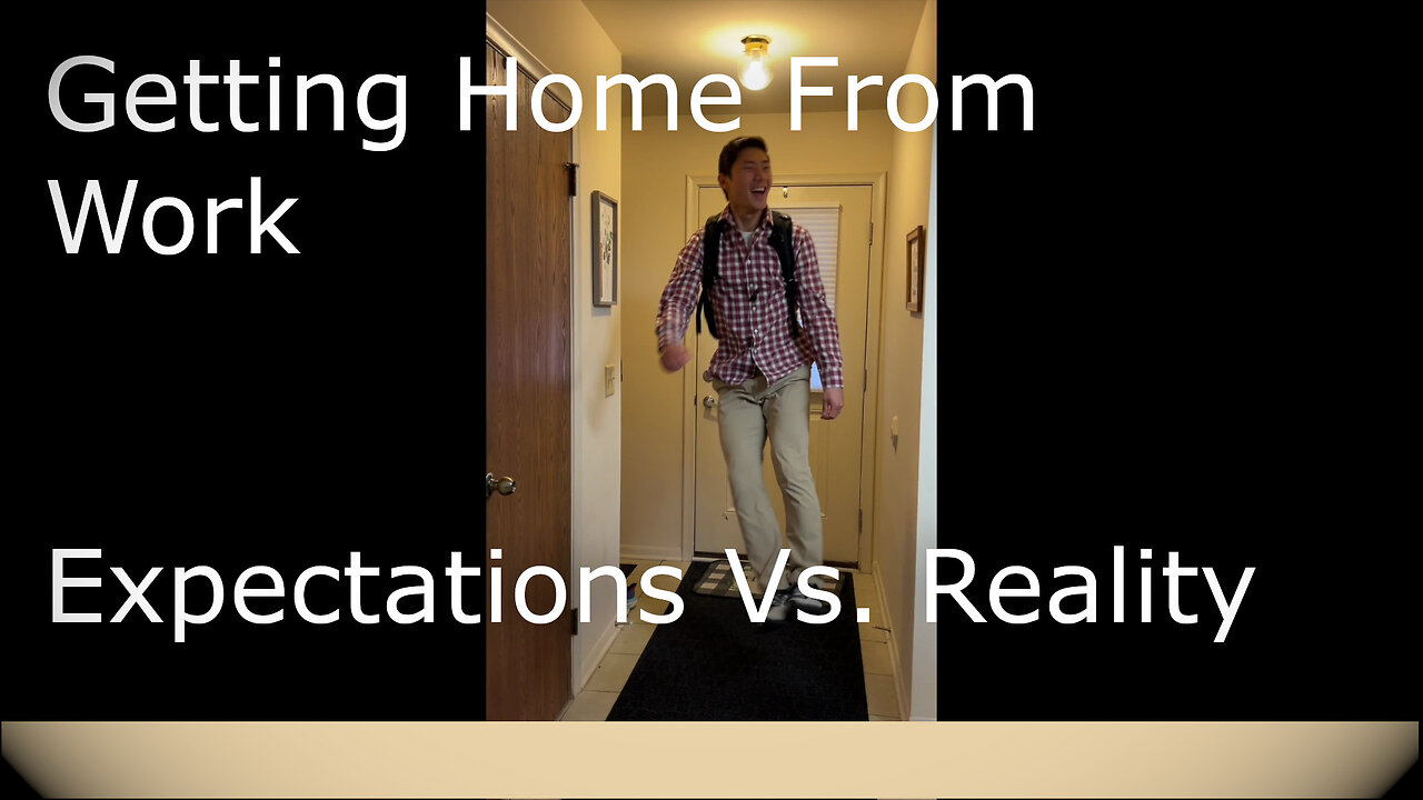 Getting Home From Work - Expectations vs What Actually Happens Sometimes