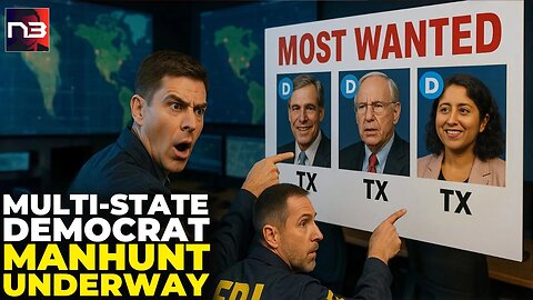 Revealed: FBI Coordinating Multi-State MANHUNT – These Democrats Can't Hide Forever