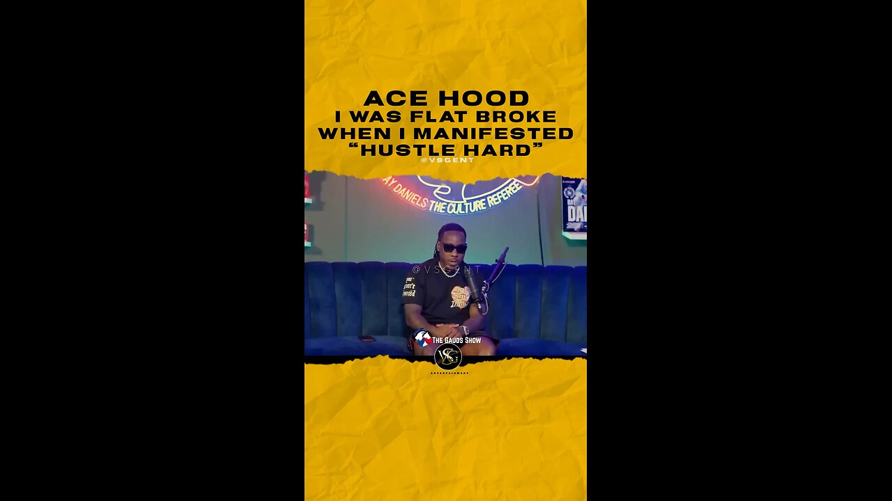 @acehood I was flat broke when I manifested “hustle Hard”.