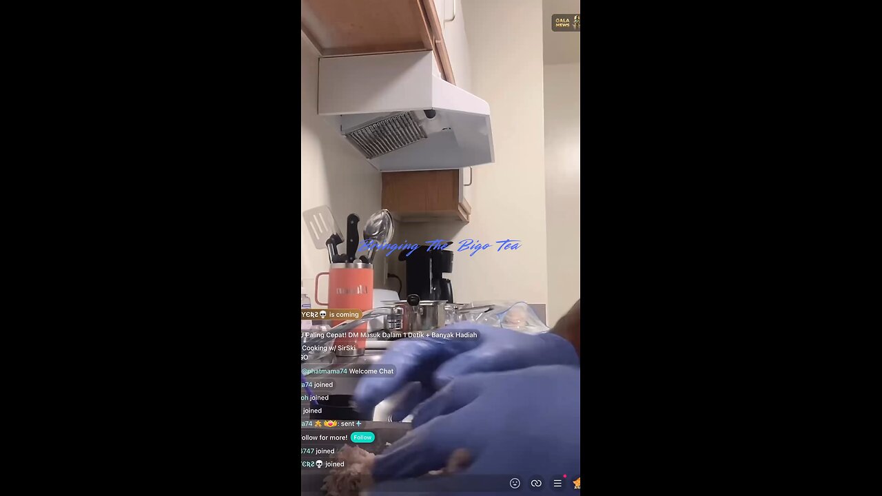 Sirski is making potato sausage crisp.