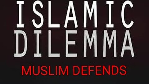 ISLAMIC DILEMMA & MUSLIMS DEFENCE #TRUTH #JESUS #CHRIST #MARY #JOSEPH #IHS #JMJ #AMDG #INRI #ICXC #B
