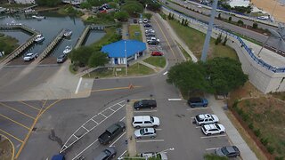 Blasian Babies DaDa Flies The Skydio 2+ Pro Kit Drone Over Lynnhaven Boat Ramp, Kayak Launch, Beach!