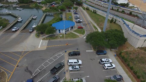Blasian Babies DaDa Flies The Skydio 2+ Pro Kit Drone Over Lynnhaven Boat Ramp, Kayak Launch, Beach!