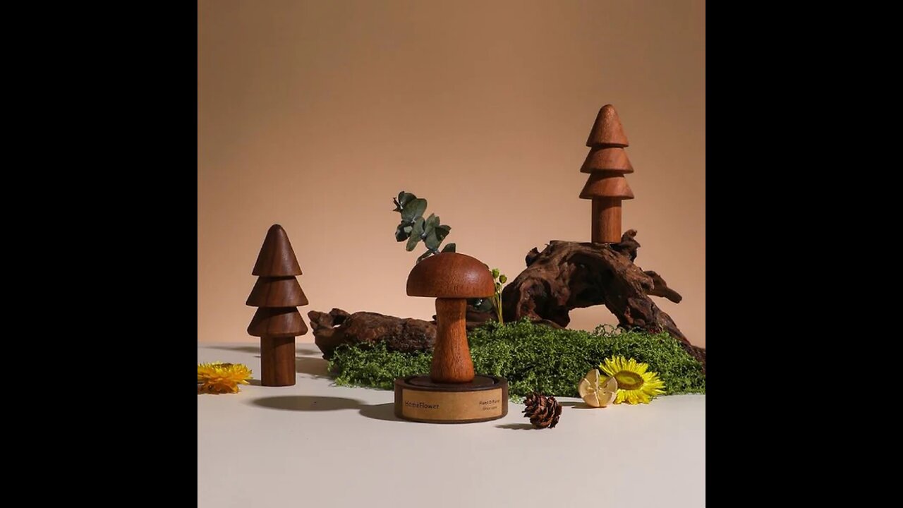 Aromatic Essential Oil Wooden Decorative Diffuser