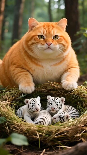 When Your Cat Thinks It's a Tiger… But Ends Up Like This!"