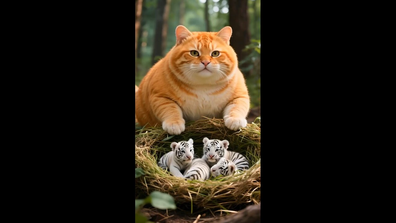 When Your Cat Thinks It's a Tiger… But Ends Up Like This!"