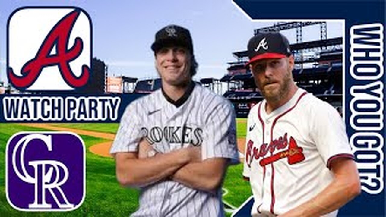 Atlanta Braves vs Colorado Rockies | Live Play by Play | 3D Simulation | #mlb 4-30-25 Game ⚾🔥