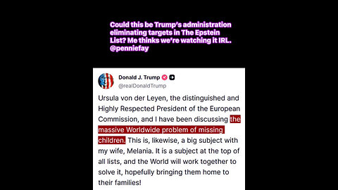 Could this be Trump’s administration eliminating targets in The Epstein List?