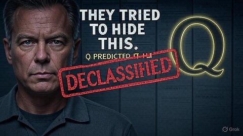 Q IS REAL: The Steve Pieczenik Video That Predicted EVERYTHING - The Counter Coup Has Begun