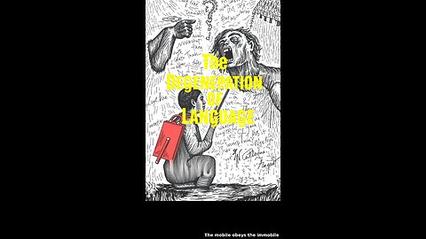#Degeneration of #Language