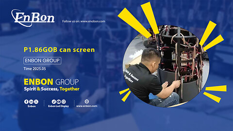 Enbon can screen refreshes creative display to a new level