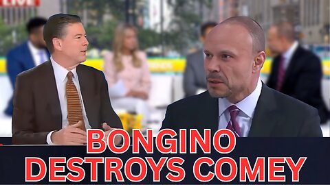 BOOM💥: Bongino TORCHES Comey on Fox – “He’s Depraved!