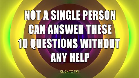 Unbeatable Knowledge Quiz