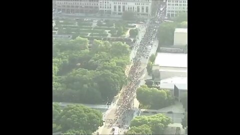 Demonstrators in Chicago have taken to the streets en masse to protest the recent ICE raids