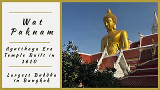 Wat Paknam Bhasicharoen - Giant 69 Meter Buddha - Royal Temple Built in 1610 - Bangkok Thailand 2025