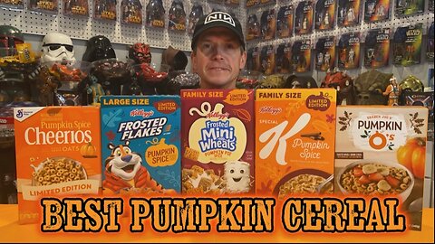 Trying All Of The Pumpkin Cereals