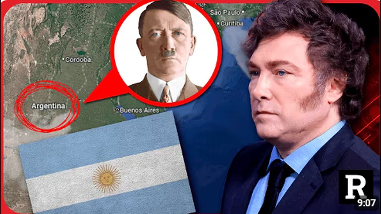 Javier Milei just SHOCKED the world releasing documents on Hitler's escape to Argentina in 1945