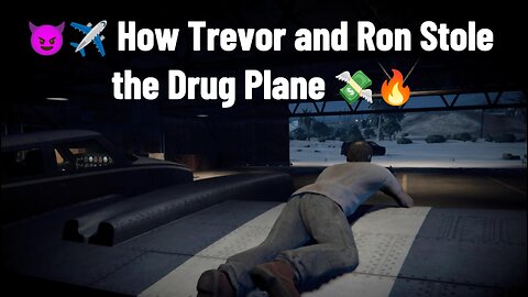 😈✈️ How Trevor and ron Stole the Drug Plane 💸🔥
