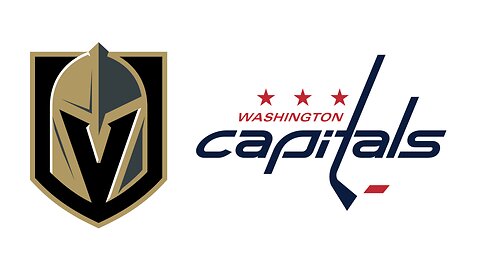 Vegas Golden Knights @ Washington Capitals. NHL 25. EA Sports.