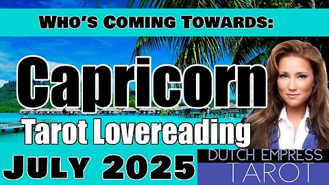 CAPRICORN ♑️ ULTIMATE HAPPINESS COMING YOUR WAY 💕Tarot Love Reading | July 2025