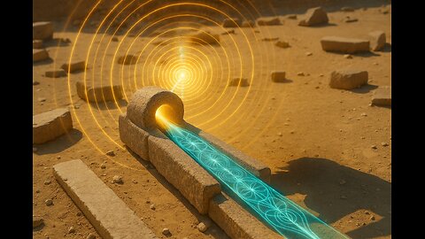 Ancient Fluid Circuits Discovered Beneath Saqqara: Were the Egyptians Channeling Frequency?