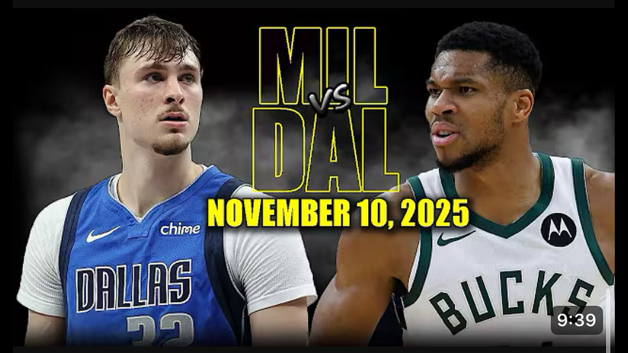 Dallas Mavericks vs Milwaukee Bucks highlights