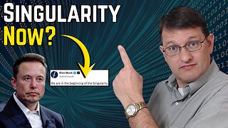 Did Elon Musk Just Say We're in the Singularity?