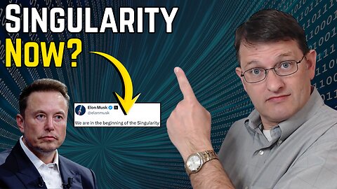 Did Elon Musk Just Say We're in the Singularity?
