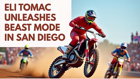 Eli Tomac Dominates in San Diego | Epic 450 Supercross Highlights | TWMX 2023