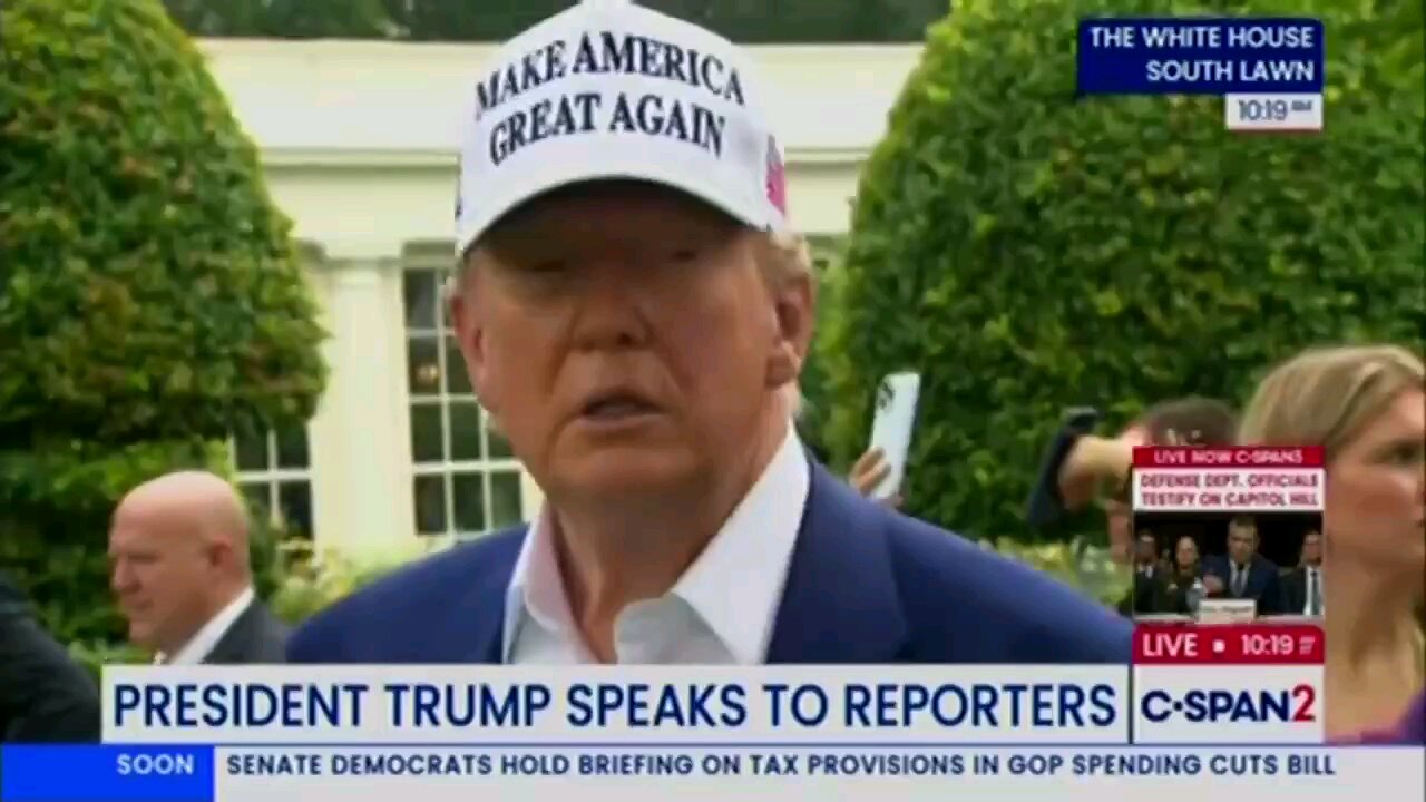 Trump: Netanyahu is not being treated fairly in his country.