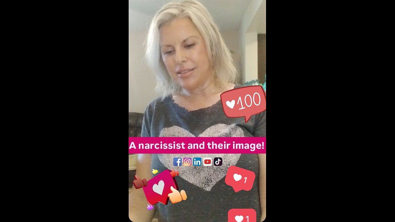 A narcissist and their image!