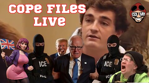 Cope Files Live - Nick Shirley Is Destroying Tim Walz's Criminal Empire.