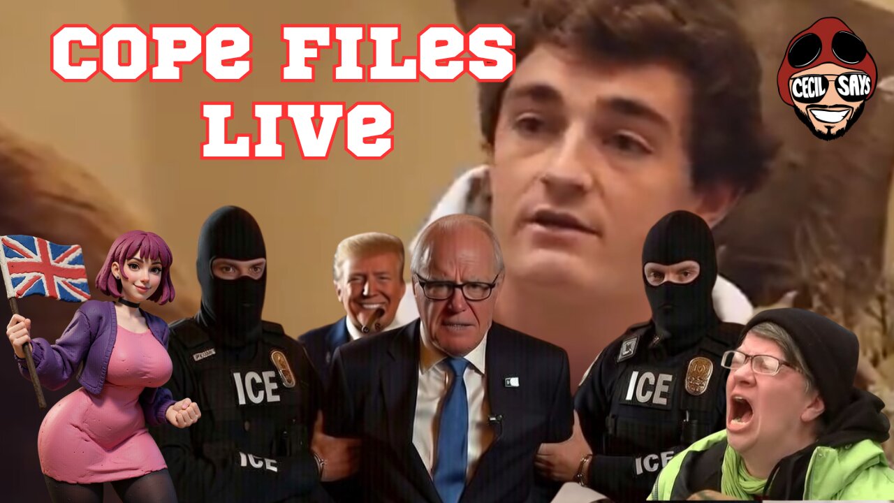 Cope Files Live - Nick Shirley Is Destroying Tim Walz's Criminal Empire.