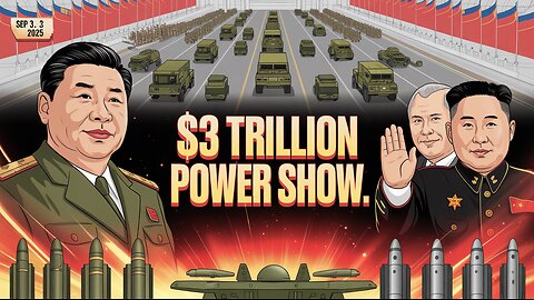 China’s $3T Power Parade 🇨🇳🔥 Xi, Putin & Kim Unite