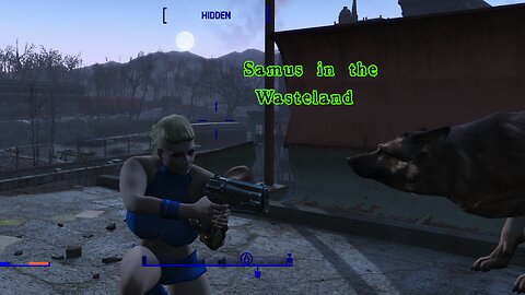 Samus zapping her way to the institute ( Modded Fallout )