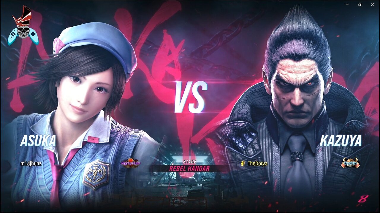 TEKKEN 8 Asuka Kazama Flames RULER promotion match