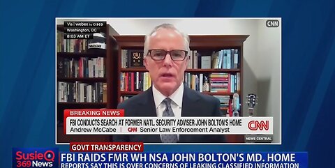 FBI HAD A SEARCH WARRANT FOR BOLTON'S MD HOME