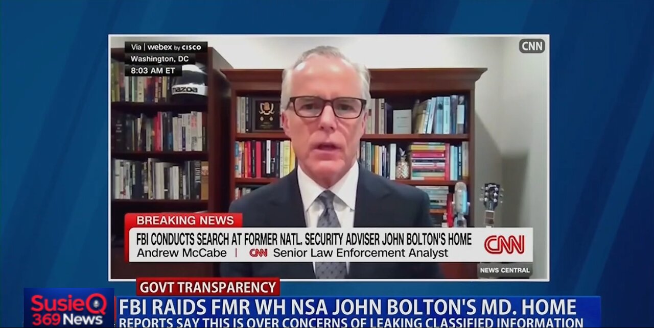 FBI HAD A SEARCH WARRANT FOR BOLTON'S MD HOME