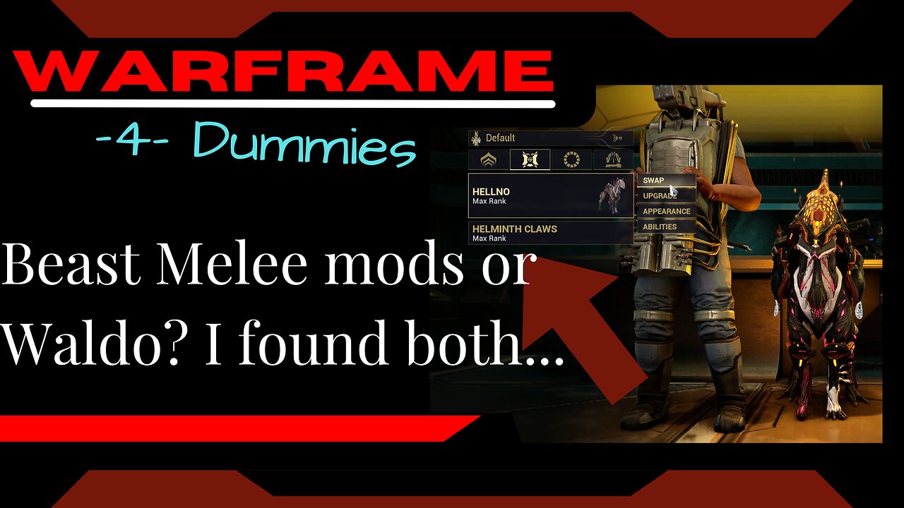Beast Melee mods or Waldo?! I found both...