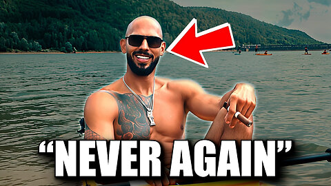Andrew Tate Goes Kayaking for the First Time