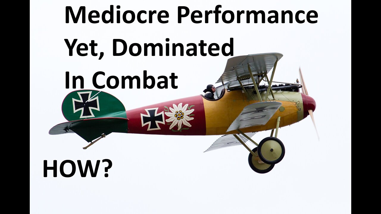 Albatros D.III, DVa, Very Successful, Yet Kinda Average.