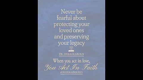 Faith, Finance & Protection: Legacy Starts With You