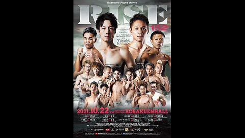 RISE 152 - Oct 22 2021 - Korakuen Hall, Tokyo