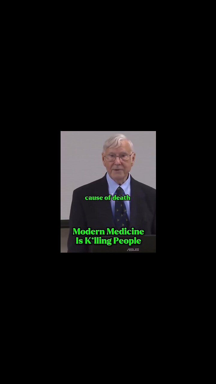 WARNING: Medical Intervention KILLS abt 1,000,000 People a Year - Highest cause of death in US