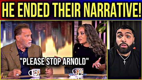 The View Goes SILENT When Arnold Schwarzenegger Goes OFF SCRIPT and DESTROYS their ICE Narrative