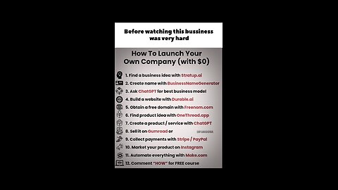 How to open startup