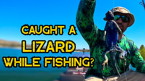 JangoMike Caught a Lizard While Fishing! Oops