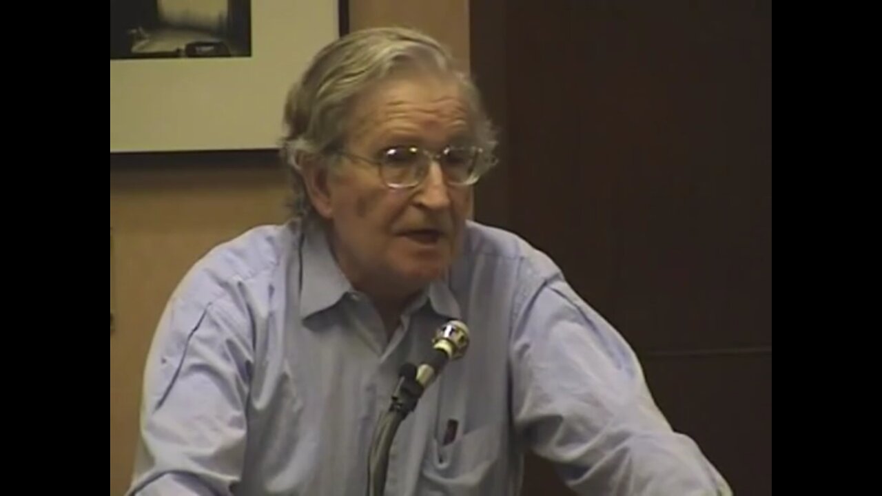 Noam Chomsky: Distorted Morality | 2003